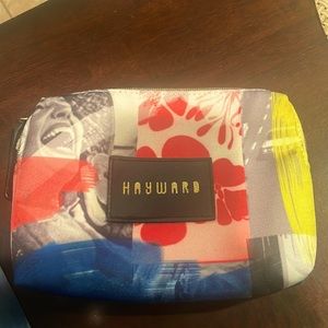 Hayward ~Colorful Cosmetic Makeup Bag ~ • NWOT